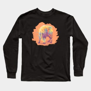 Wild Scent - Javelina Illustration Long Sleeve T-Shirt